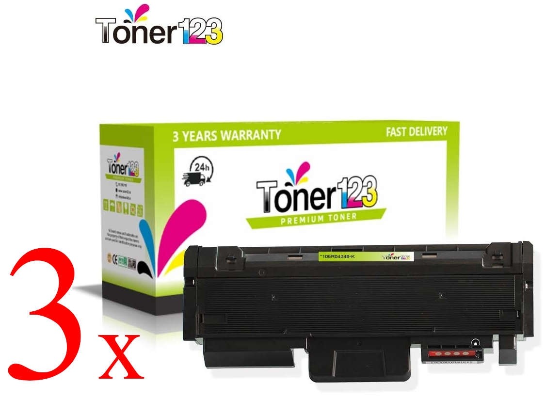 Komplet Xerox 106R04348 / B205, B210, B215 kompatibilni tonerji (3) - 3 x črna