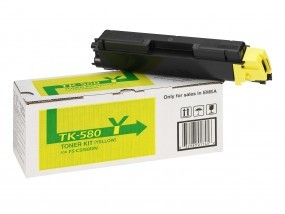 Toner Kyocera TK-580Y / 1T02KTANL0 - rumena (original)