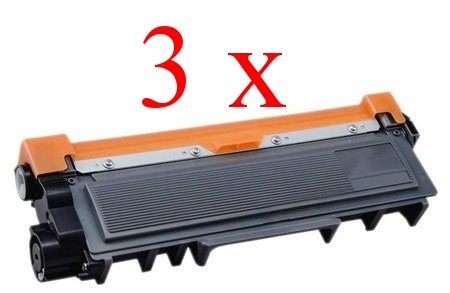 Komplet Brother TN-2420 / DCP - L2510, L2530, L2537, L2550 / HL - L2310, L2350, L2357, L2370, L2375 / MFC - L2710, L2730, L2735, L2750 kompatibilni tonerji (3) - 3 × črna XL
