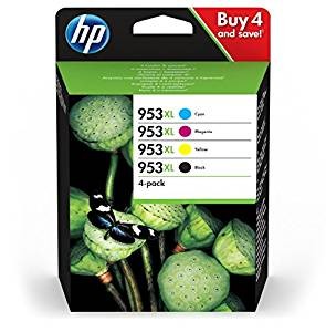 Komplet 4 kartuš HP 953XL / 3HZ52AE  - črna XL, cyan XL, magenta XL, rumena XL (original)