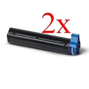 Komplet Oki 45807111 / MB-492, MB-562 kompatibilni tonerji (2) - 2 × črna XXL