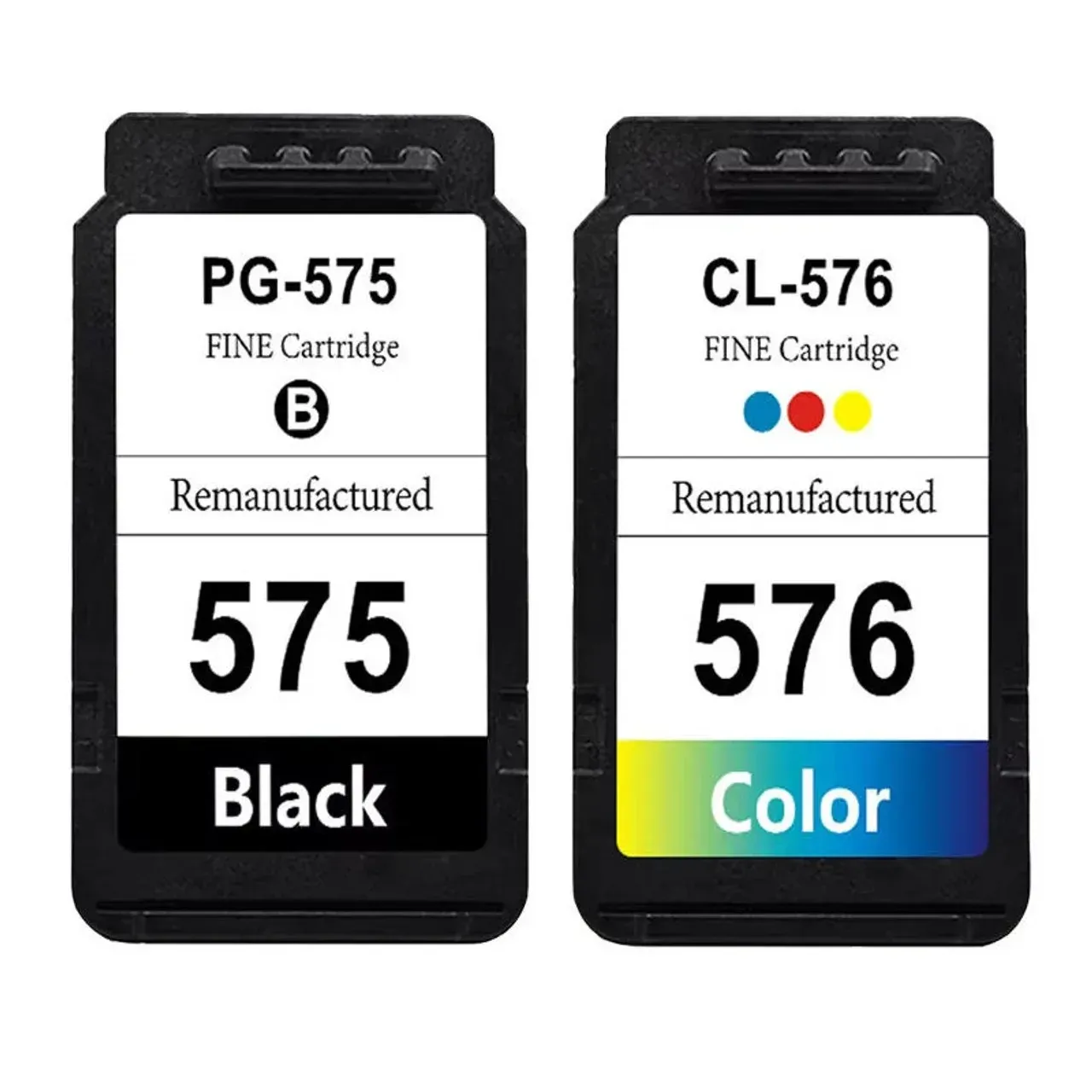 Komplet Canon PG-575XL + CL-576XL / Canon Pixma TR4750i, TR4751i, TS3550i, TS3551i kompatibilni kartuši (2) - črna XL, barvna XL (Kartuše)