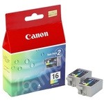 Komplet 2 kartuš Canon BCI-16C / 9818A002 - 2 × barvna (original)