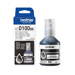Črnilo Brother BTD100BK / DCP-T230, DCP-T430, DCP-T435, DCP-T436, DCP-T530, DCP-T535, DCP-T536, DCP-T730, DCP-T735, MFC-T930 - črna (original)