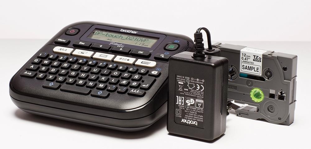 Brother P-Touch D210VP, tiskalnik nalepk