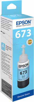 Črnilo Epson C13T67354A / T6735 - svetlo cyan (original)