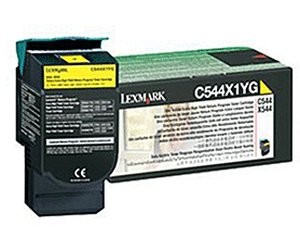 Toner Lexmark C544X1YG - rumena (original)