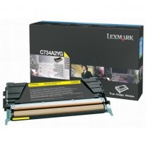 Toner Lexmark C734A1YG - rumena (original)