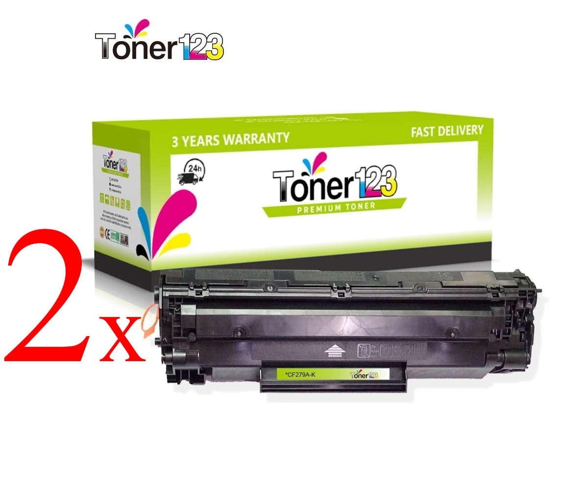 Komplet HP 79A / CF279A / LaserJet Pro M12, M26, MFP M12,MFP M26 kompatibilna tonerja (2) - 2 × črna