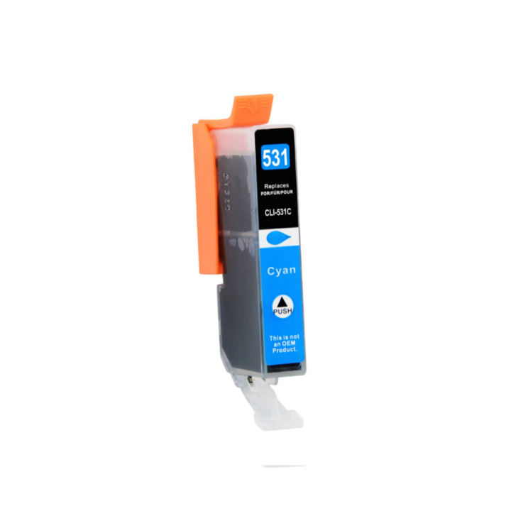 Kompatibilna kartuša za Canon CLI-531C / 6119C001 / Canon Pixma TS8750, TS8751 - cyan