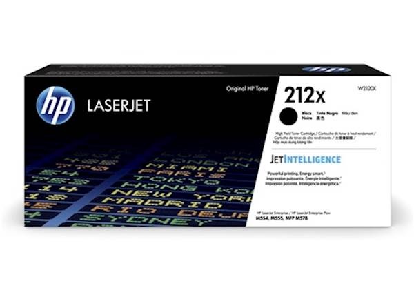 Toner HP 212X / W2120X / W2120XC Color LaserJet Enterprise M554, M555, M578 - črna XL (original)