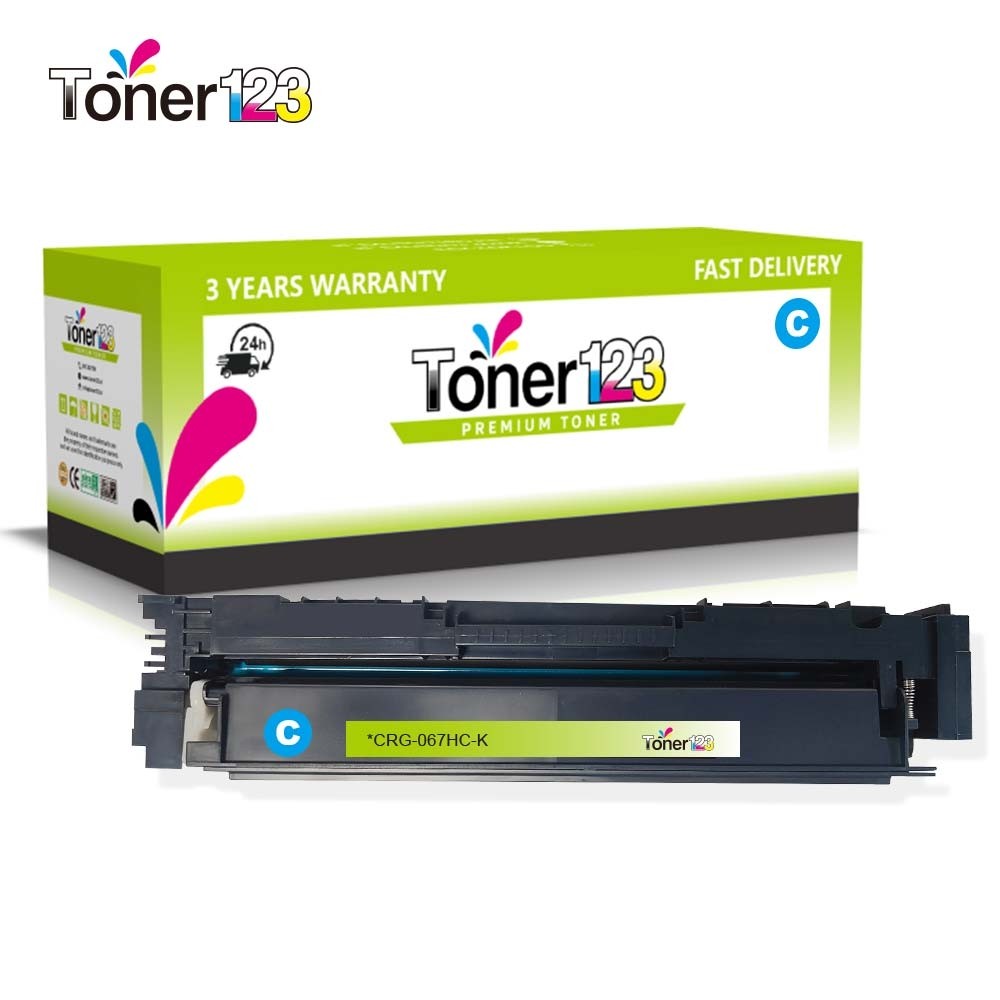 Kompatibilen toner za Canon CRG-067H C / 5105C002AA / i-sensys LBP 631Cw, 633Cdw / MF 651Cw, 655Cdw, 655Cx, 657Cdw - cyan XL