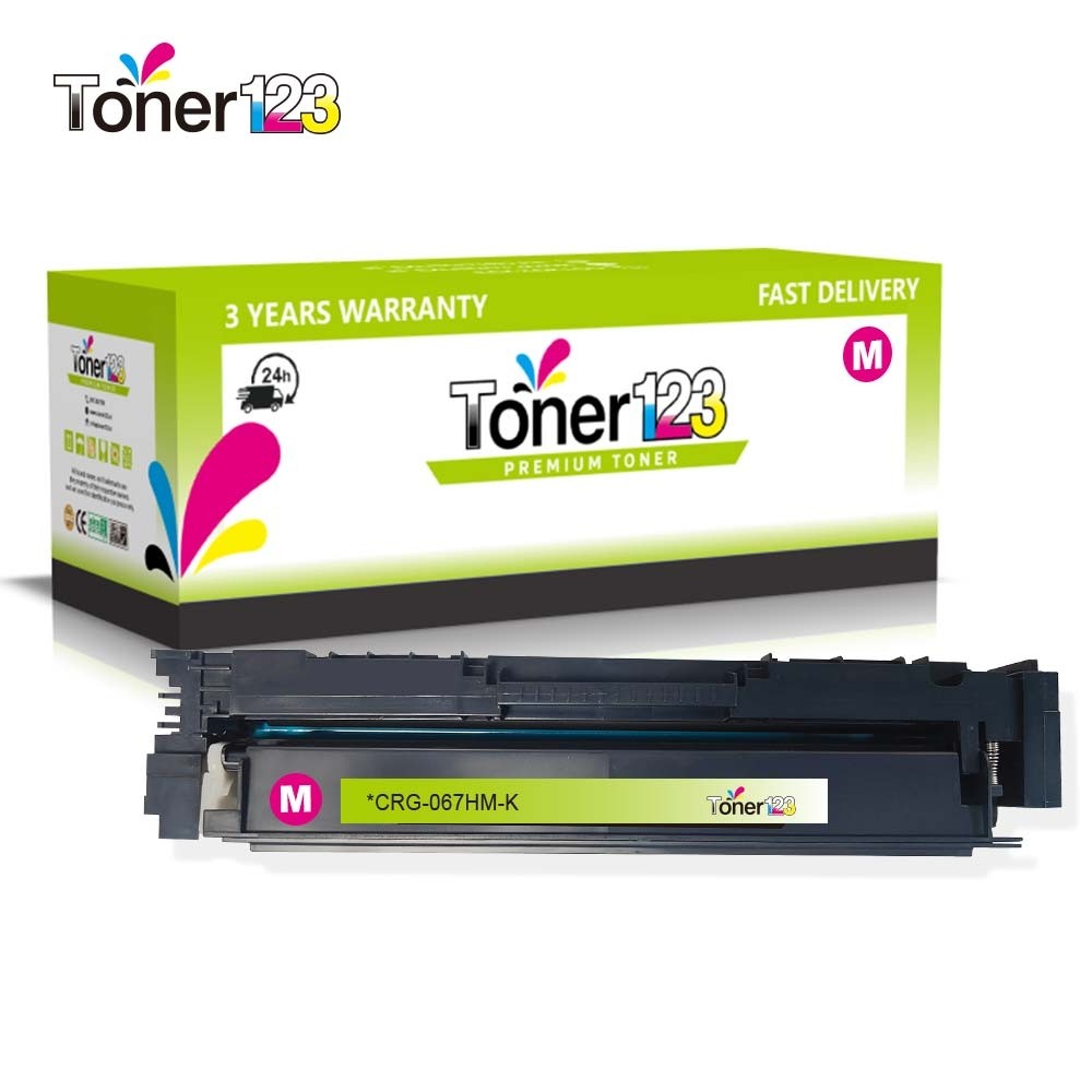 Kompatibilen toner za Canon CRG-067H M / 5104C002AA / i-sensys LBP 631Cw, 633Cdw / MF 651Cw, 655Cdw, 655Cx, 657Cdw - magenta XL