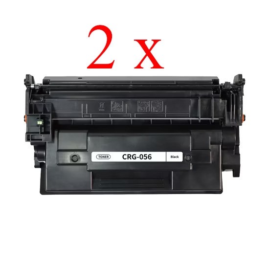 Komplet Canon CRG-056 / 3007C002 / LBP-325 / MF-542, -543 kompatibilna tonerja (2) - 2 × črna