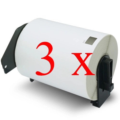 Komplet Brother DK-11247 / 103mm x 164mm / P-touch QL 1050, 1060, 1100, 1110 (VEČJA ŠIRINA TRAKU) kompatibilne etikete (3 x 180 etiket)