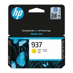 Kartuša HP 937 / 4S6W4NE / HP OfficeJet Pro 9110, 9120, 9130, 9720, 9730 - rumena (original)