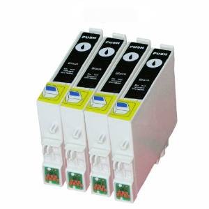 Komplet Epson T0551 kompatibilne kartuše (4) - 4 × črna