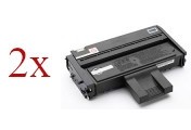 Komplet Ricoh SP201HE / 407254 / SP 200, SP 201, SP 203, SP 204, SP 210, SP 211, SP 212, SP 213, SP 220 kompatibilna tonerja (2) - 2 × črna