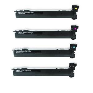 Komplet Konica Minolta (K,C,M,Y) / A0DK152 - A0DK452 / MC-4650, MC-4690, MC-4695 kompatibilni tonerji (4) - črna, cyan, magenta, rumena