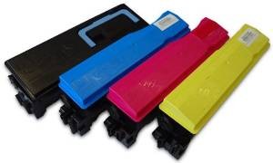 Komplet Kyocera TK-560 / FS-C5300DN / FS-C5350DN / ECOSYS-P6030 kompatibilni tonerji (4) - črna, cyan, magenta, rumena