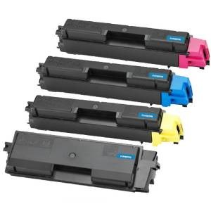 Komplet Kyocera TK-590 / FS-C2026, FS-C2126, FS-C2526, FS-C2626, FS-C5250 / ECOSYS-M6026, -M6526, -P6026 kompatibilni tonerji (4) - črna, cyan, magenta, rumena