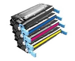 Komplet HP 641A / C9720A + C9721A + C9722A + C9723A / Color Laserjet 4600, 4610, 4650 / Canon LBP 2510 kompatibilni tonerji (4) - črna, cyan, magenta, rumena