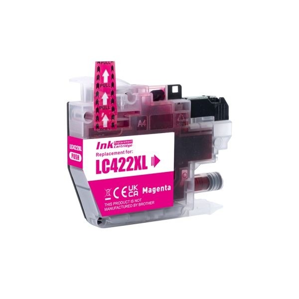 Kompatibilna kartuša Brother LC422XLM magenta XL (1.500 strani) za MFC-J5340DW/J5345DW/J5740DW/J6540DW/J6940DW