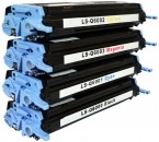 Komplet HP 124A / Q6000A + Q6001A + Q6002A + Q6003A / Laserjet 1600, 2600, 2605, CM1015, CM1017 kompatibilni tonerji (4) - črna, cyan, magenta, rumena