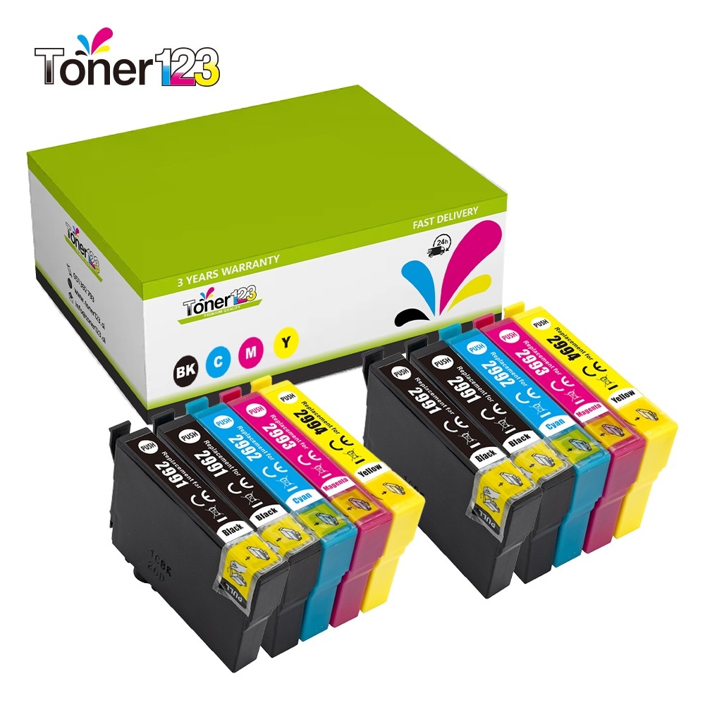 Komplet Epson 29XL / Expression Home XP-235, XP-332, XP-335, XP-432, XP-435 kompatibilne kartuše (10) - 4x črna, 2x cyan, 2x magenta, 2x rumena