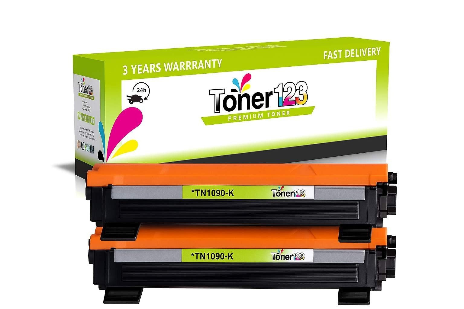 Komplet Brother TN119 / TN-119 / DCP-L1630W, DCP-L1632W, HL-L1230W, HL-L1230W kompatibilna tonerja (2) - 2 x črna (Kartuše)