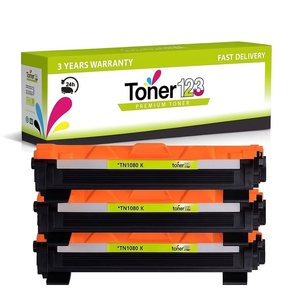Komplet Brother TN119 / TN-119 / DCP-L1630W, DCP-L1632W, HL-L1230W, HL-L1230W kompatibilni tonerji (3) - 3 x črna (Kartuše)