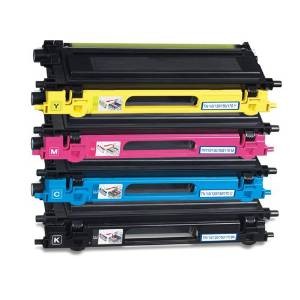 Komplet Brother TN-135 (BK,C,M,Y) / DCP-9040,9042,9045 / HL-4040,4050,4070 / MFC-9440,9445,9450,9840 kompatibilni tonerji (4) - črna, cyan, magenta, rumena