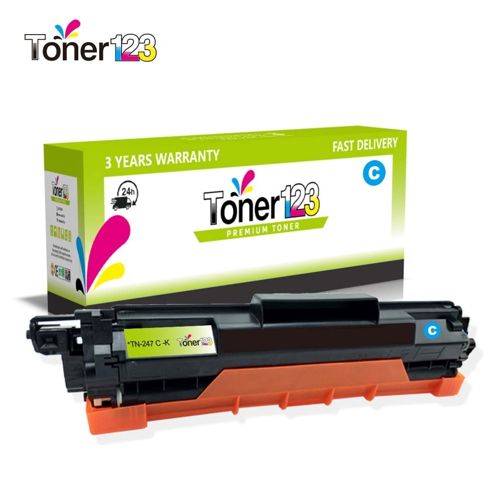 Kompatibilen toner za Brother TN-247C / DCP - L3500, L3510, L3550 / HL - L3200, L3210, L3230, L3270, L3280 / MFC - L3700, L3710, L3730, L3740, L3750, L3770 - cyan XL