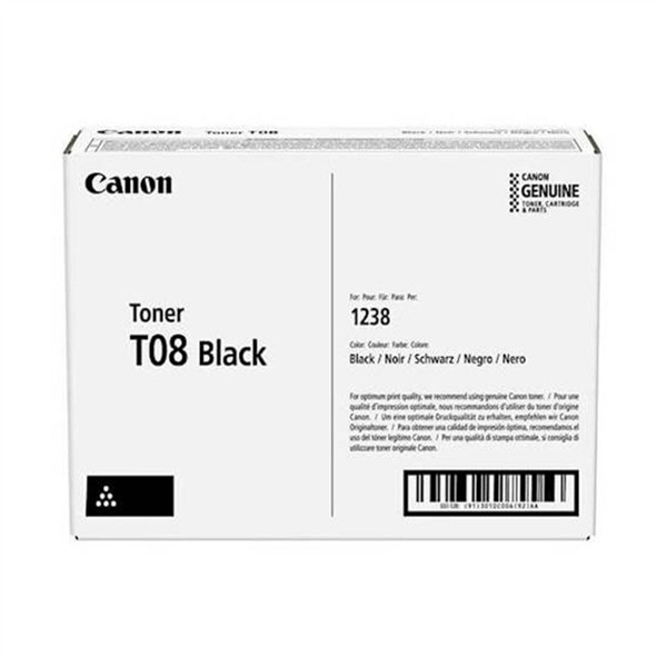 Toner Canon T08 / 3010C006AA - črna (original)