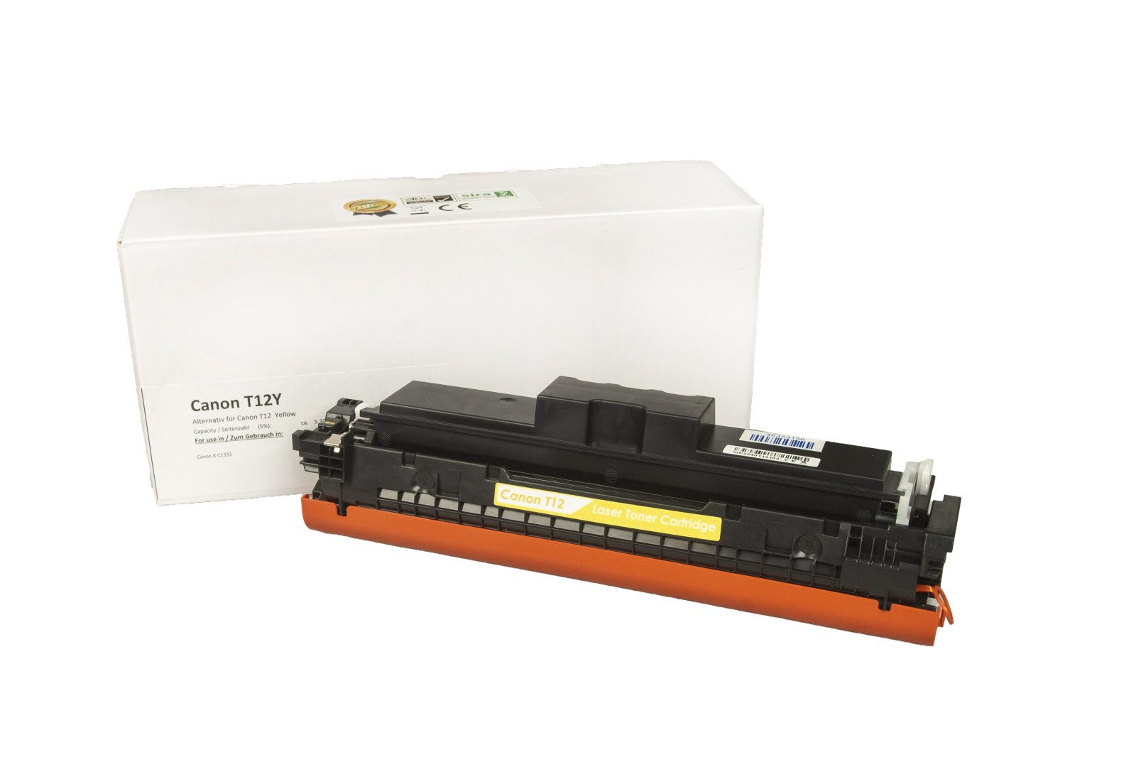 Kompatibilen toner za Canon T12 / 5095C006 / Canon i-SENSYS X C1333 - rumena