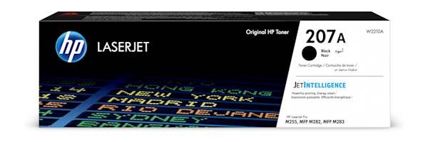 Toner HP 207A / W2210A / Color LaserJet Pro M255, MFP M282, MFP M283 - črna (original)