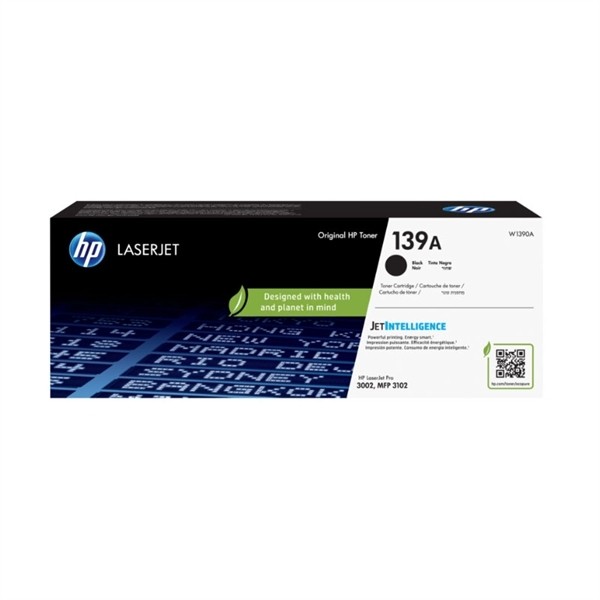Toner HP 139A / W1390A / LaserJet Pro 3001, 3002, 3003, 3004 / LaserJet Pro MFP 3101,3102, 3103, 3104 - črna (original)