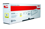 Toner Oki 46443101 / C833, C843 - rumena XL (original)