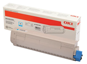 Toner Oki 46471103 / C823, C833, C843 - cyan (original)