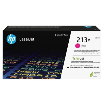 Toner HP 213Y / W2133Y / Color LaserJet Enterprise 5700dn, 5800dn, 6700dn, 6701dn, MFP 6800dn, Flow MFP 6801zfsw - magenta XXL (original)