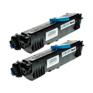 Komplet Epson EPL 6200 / S050166 / C13S050166 kompatibilna tonerja (2) - 2 × črna
