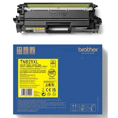 Toner Brother TN-821XL Y / HL-L9430CDN, HL-L9470CDN, MFC-L9630CDN, MFC-L9670CDN - rumena XL (original)