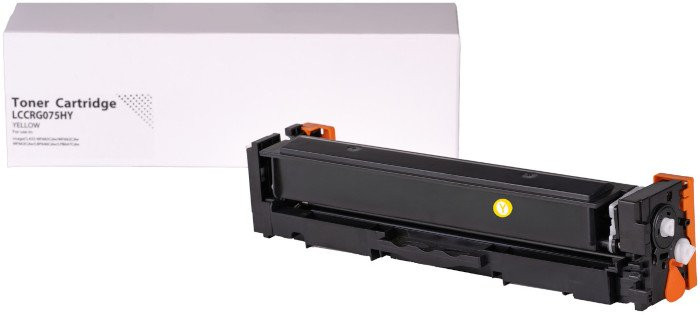 Kompatibilen toner za Canon CRG-075H Y / 6366C002 / i-SENSYS LBP646Cdw, LBP647Cdw, MF664Cdw, MF667Cdw - rumena XL