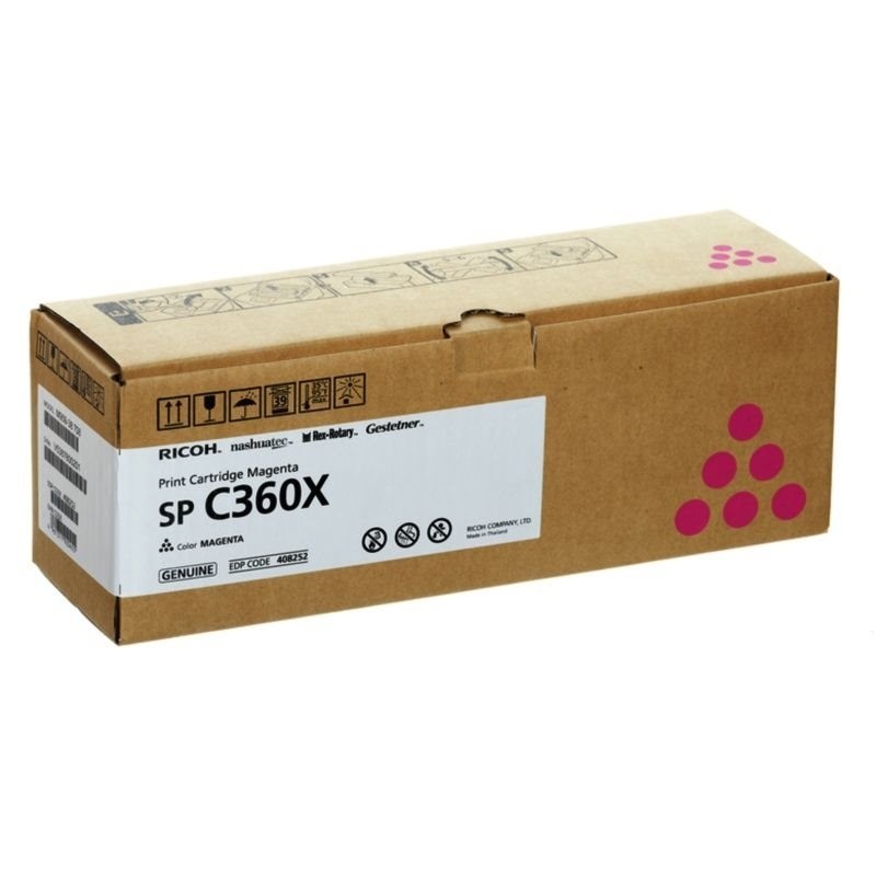 Toner Ricoh SPC360X / 408252 / SP C361 - magenta (original)