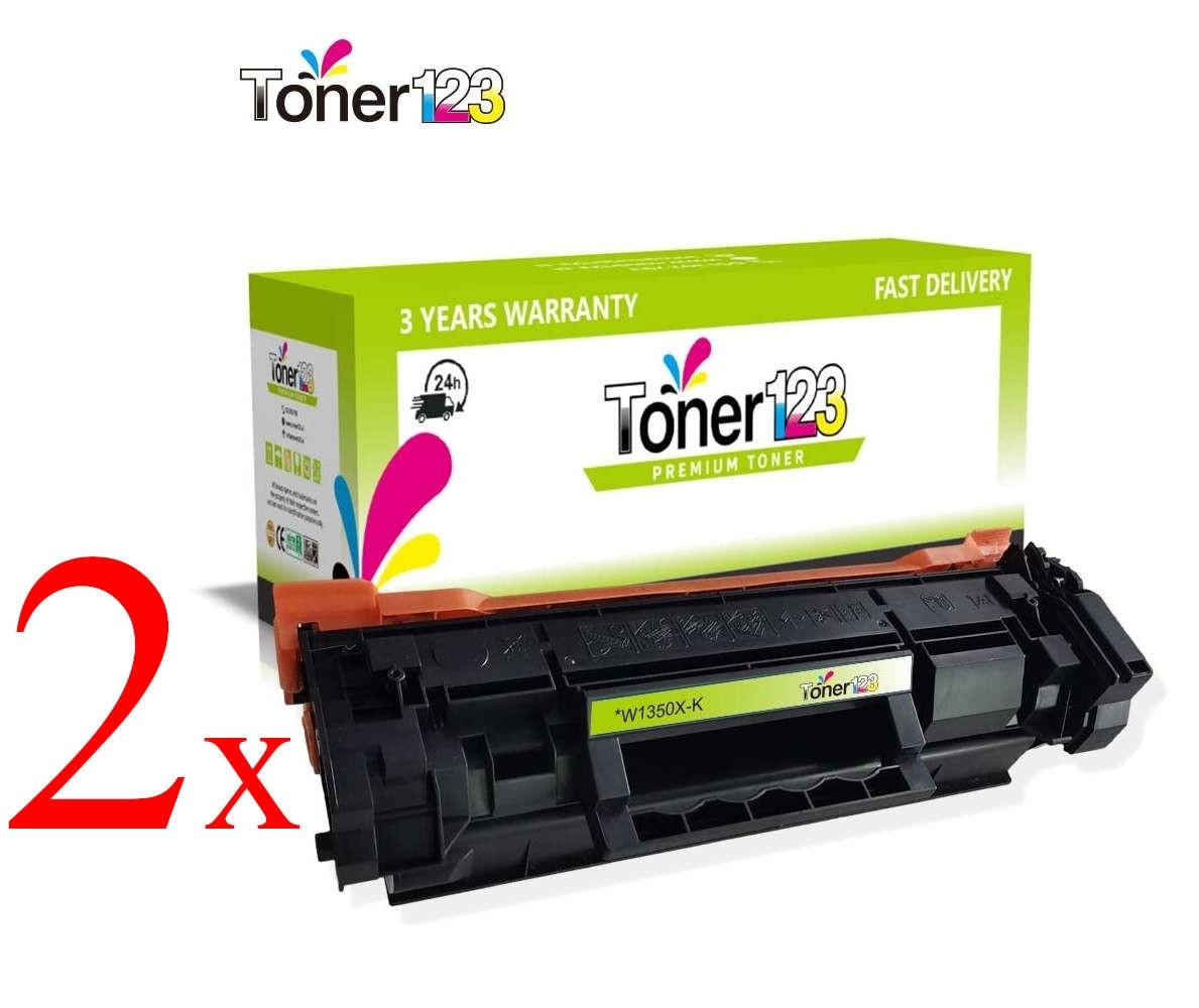 Komplet HP 135X / W1350X / LaserJet M209, MFP M234 kompatibilna tonerja (2) - 2 × črna XL - NE DELA NA TISKALNIKIH KI IMAJO NA KONCU OZNAKO E