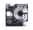 Kompatibilen trak za Dymo D1 45800 / LabelManager / LabelPoint / LabelWriter / Rhino / MobileLabeler 19mm (3/4") x 7m - črn izpis / prozoren trak