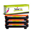 Komplet Brother TN119 / TN-119 / DCP-L1630W, DCP-L1632W, HL-L1230W, HL-L1230W kompatibilni tonerji (3) - 3 x črna (Kartuše)