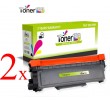 Komplet Brother TN-2320 / DCP-L2500, L2520, L2540, L2560, L2700 / HL-L2300, L2320, L2340, L2360, L2365, L2380 / MFC-L2700, L2720, L2740 kompatibilna tonerja (2) - 2 × črna