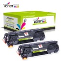 Komplet HP 78A / CE278A / LaserJet M1536, P1560, P1566, P1567, P1568, P1569, P1601, P1602, P1603, P1604, P1605, P1606, P1607, P1608, P1609 kompatibilna tonerja (2) - 2 × črna
