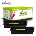 Komplet HP 12X / 12A / Q2612X / Q2612A / LaserJet 1010, 1012, 1015, 1018, 1020, 1022, 3015, 3020, 3030, 3050, 3055, M1005, M1300, M1319 kompatibilna tonerja (2) - 2 × črna XXL